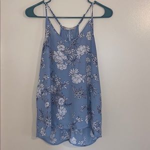 Floral tank top